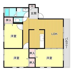 アベニューの物件間取画像